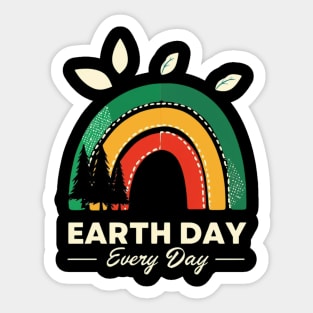 Earth Day Every Day Sticker